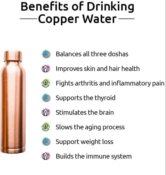 Copper bottle Koperen fles