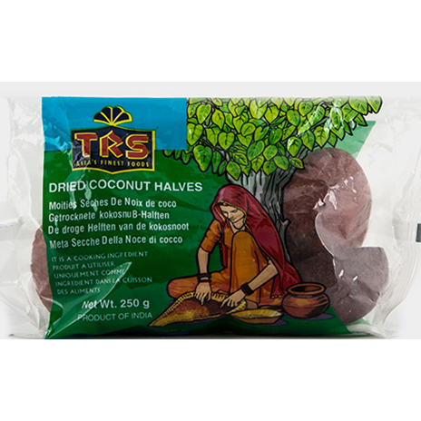 TRS Dried Coconut Halves 250 Gram