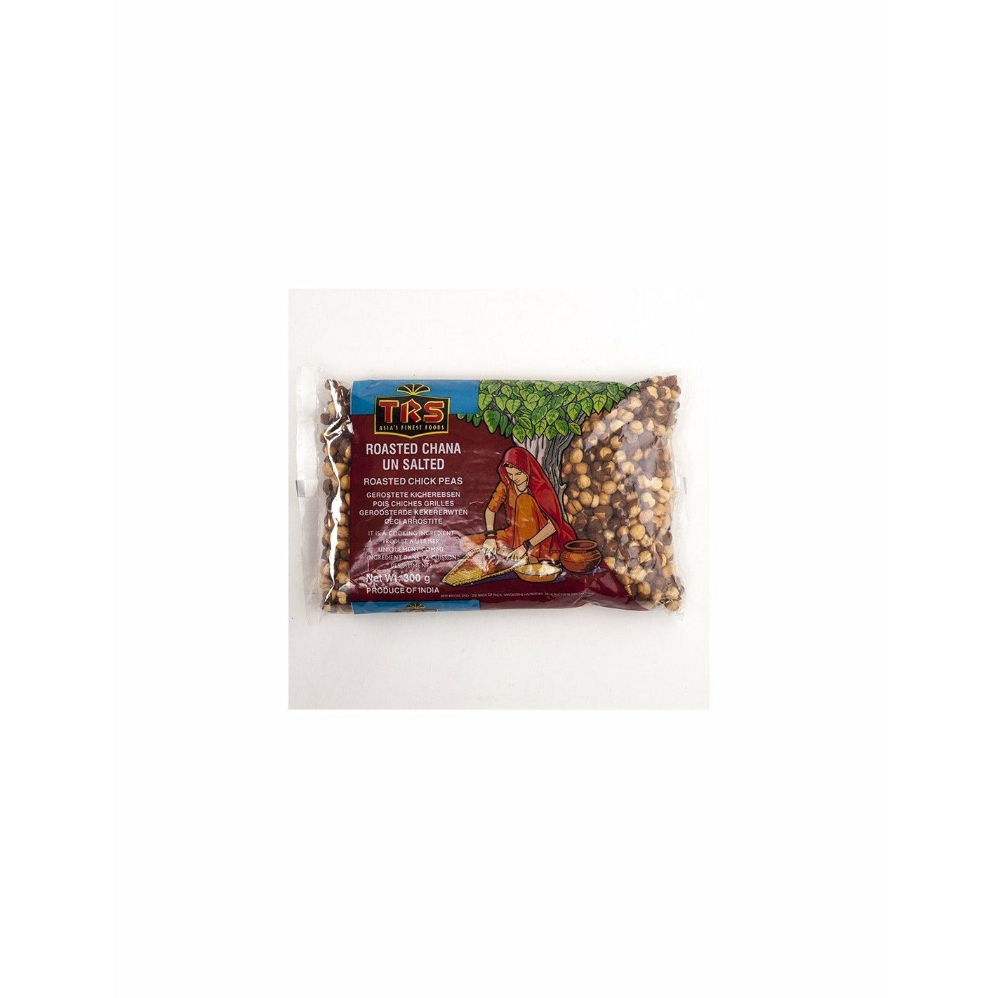 TRS Roasted Chana Unsalted 300 Gram